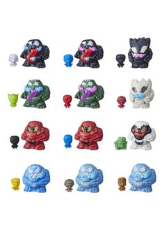 Spider-Man MARVEL Spiderman Venom Burst 3-Inch Action Figure Toy, With Ooze and 1-Inch Figure, For Kids Ages 4 And Up  - Image 2