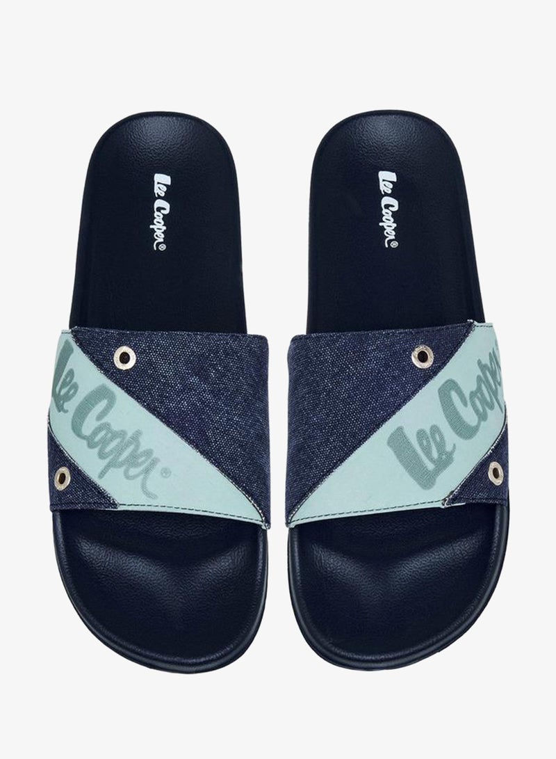 Lee Cooper Men Logo Detail Slides - Image 2