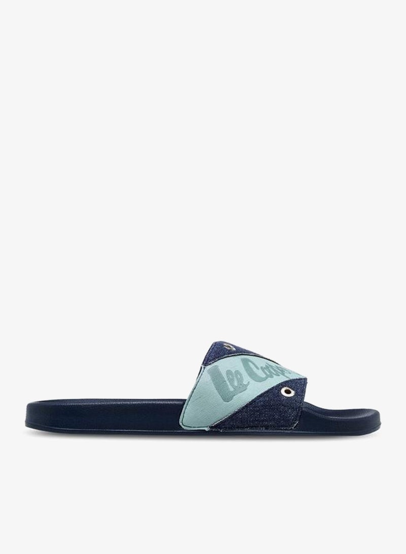 Lee Cooper Men Logo Detail Slides - Image 1