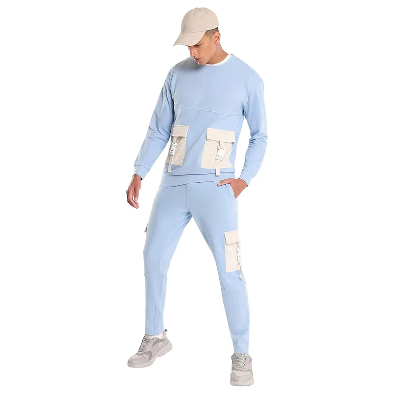 نوبيرو طقم رجالي أزرق سماوي