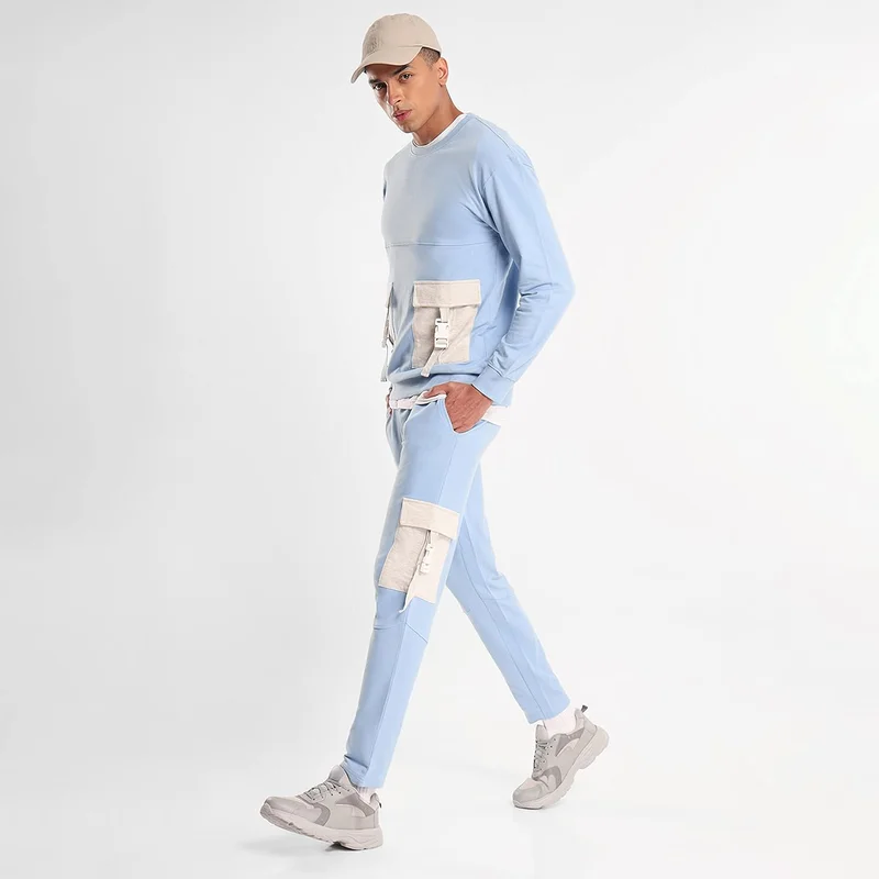 نوبيرو طقم رجالي أزرق سماوي