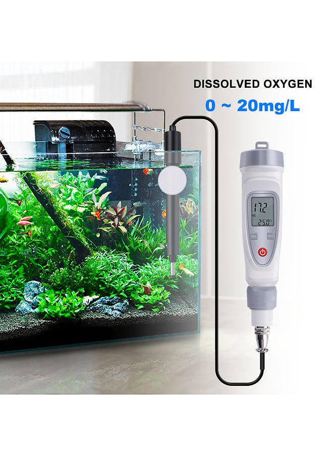 Generic - JPB-70A Dissolved Oxygen Analyzer with DO Probe Water Quality Monitor DO Meter Aquaculture Dissolved Oxygen Detector Portable Pen Type Dissolved Meter 0.0-20.0mg/L - Image 1