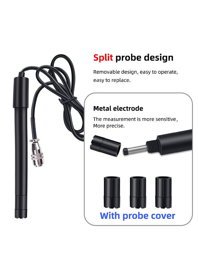 Generic - JPB-70A Dissolved Oxygen Analyzer with DO Probe Water Quality Monitor DO Meter Aquaculture Dissolved Oxygen Detector Portable Pen Type Dissolved Meter 0.0-20.0mg/L - Image 1