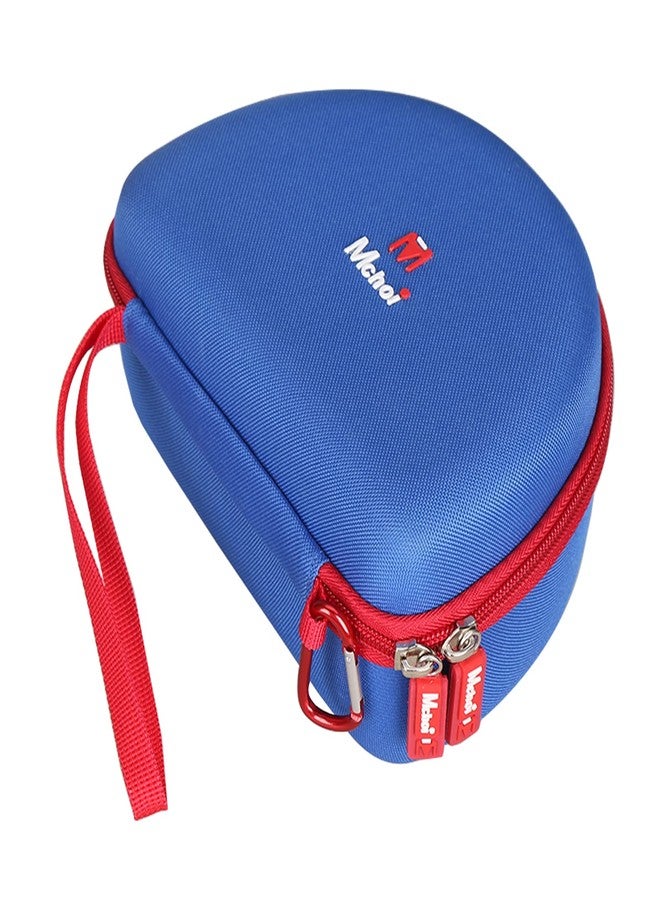 Mchoi Kids Headphones Case Suitable for iClever BTH12 / HS19 / BTH26 / JoySpark-T5 / Candy Bila BH03 / EarFun/IMYB/MIDOLA MD-B01 / noot Products Foldable Kids Headphones (Blue) (Blue and Red) - Image 5