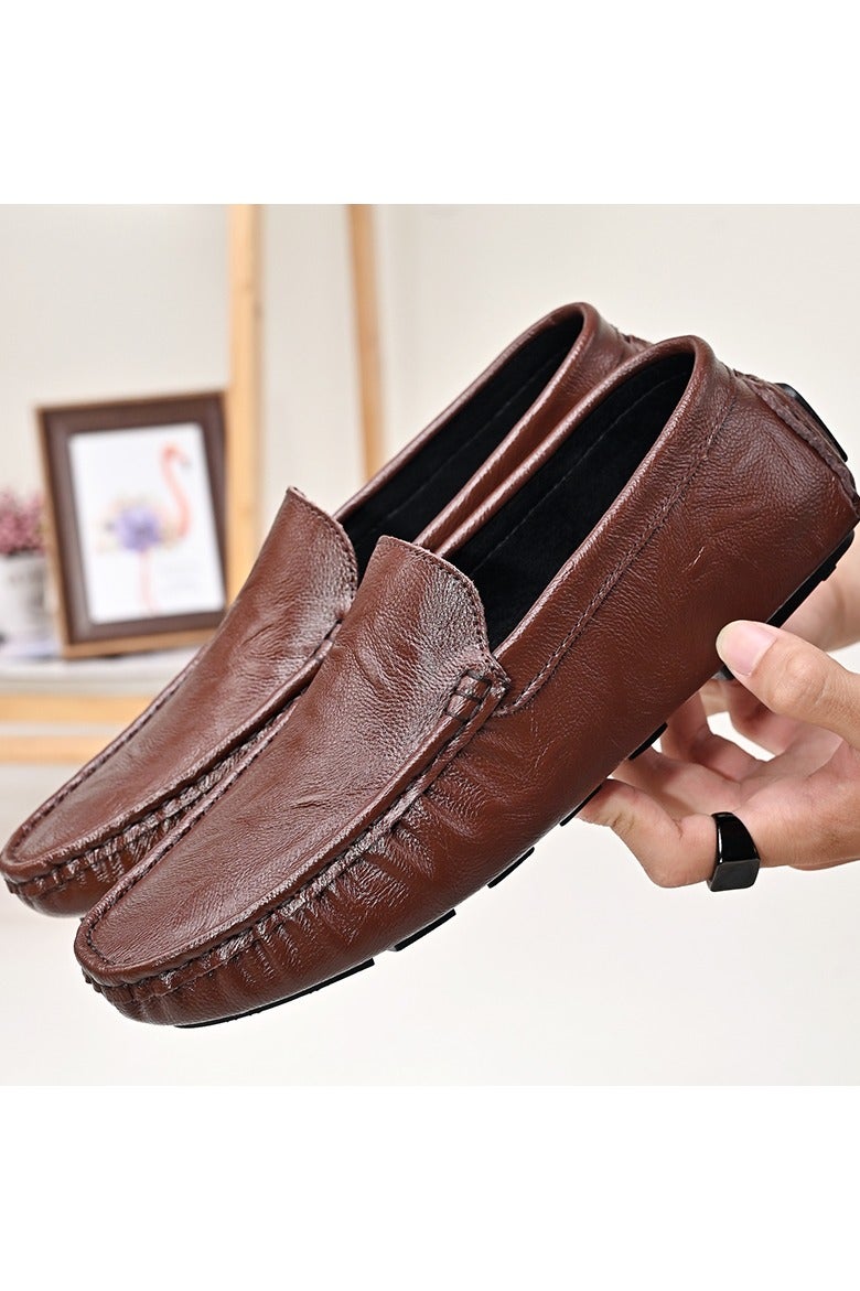Big Size Men Casual Loafers Soft Penny Loafers Lightweight Comfortable Driving Working Boat Shoes - Image 5