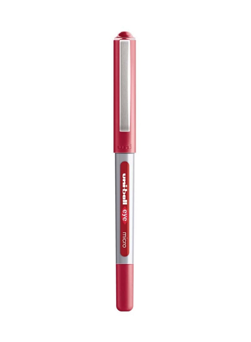 Uniball 1-Piece Eye Micro Rollerball Pen 0.5mm Tip Red Ink - Image 1