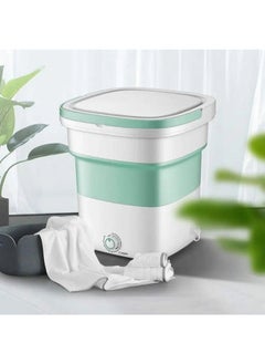 Portable Mini Folding Washing Machine, travel camping washing machine,Magic Foldable Small Clothes Washing Machine Washer Laundry Tub Wash Machine for Travelling