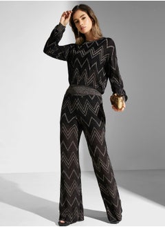 High Waist Shimmer Pants