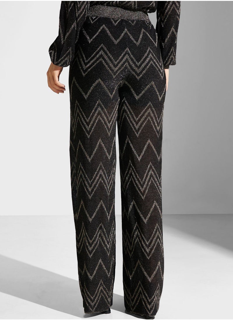ONLY - High Waist Shimmer Pants - Image 1