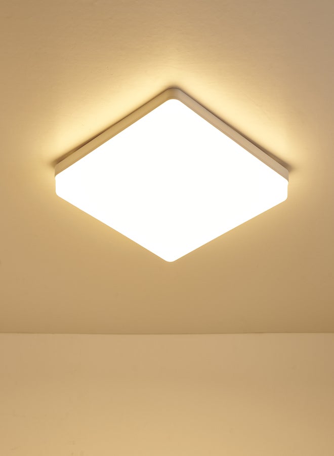 LEDs Ceiling Light Flush Mounting 24W Square Ceiling Lamp for Kitchen Bedroom Hallway (6500-7000K White Light)  - Image 5
