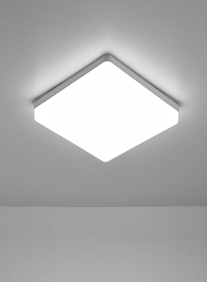 LEDs Ceiling Light Flush Mounting 24W Square Ceiling Lamp for Kitchen Bedroom Hallway (6500-7000K White Light)  - Image 4