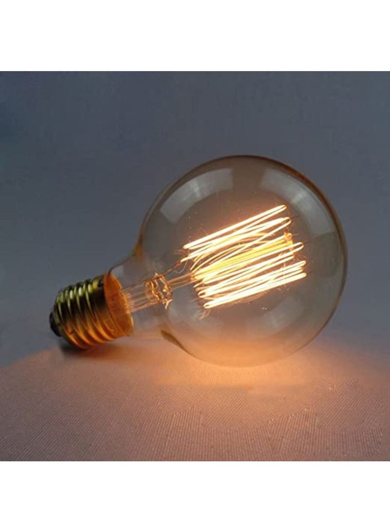 QUESERA Victorian Vintage Incandescent A19 Spiral Filament Light Bulb - Image 3