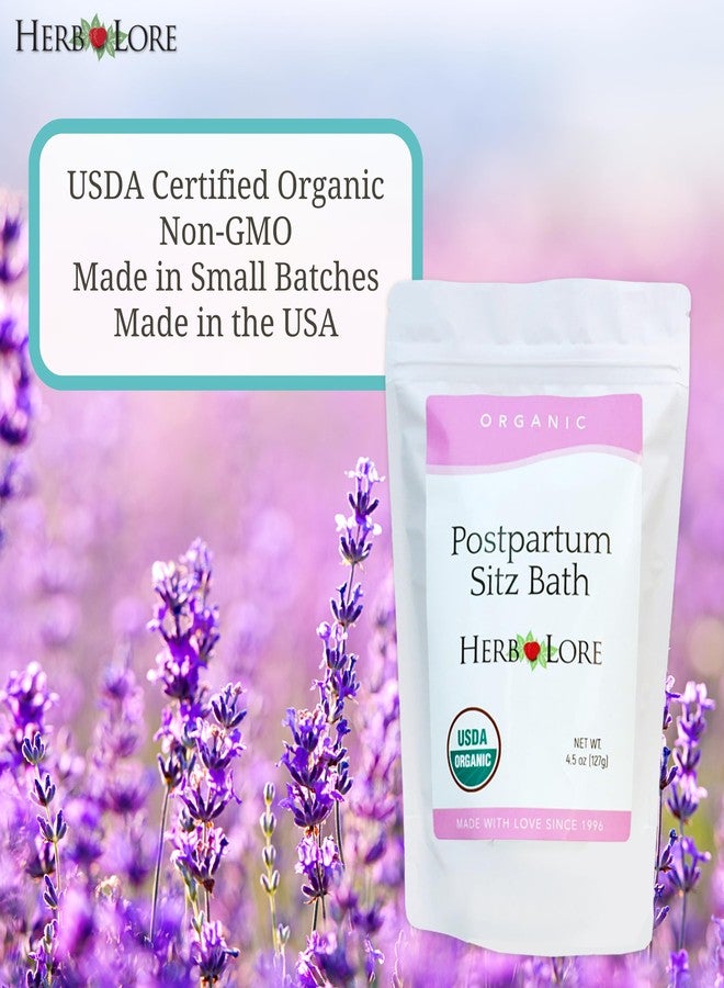 Herb Lore Organic Postpartum Sitz Bath Soak, Herbal After Birth Care for Perineal Healing - Image 3