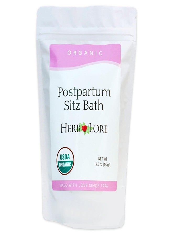 Herb Lore Organic Postpartum Sitz Bath Soak, Herbal After Birth Care for Perineal Healing - Image 1
