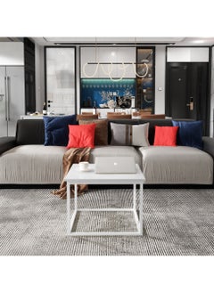 RIGID Square Coffee Table White 45x60x60cm  - Image 4