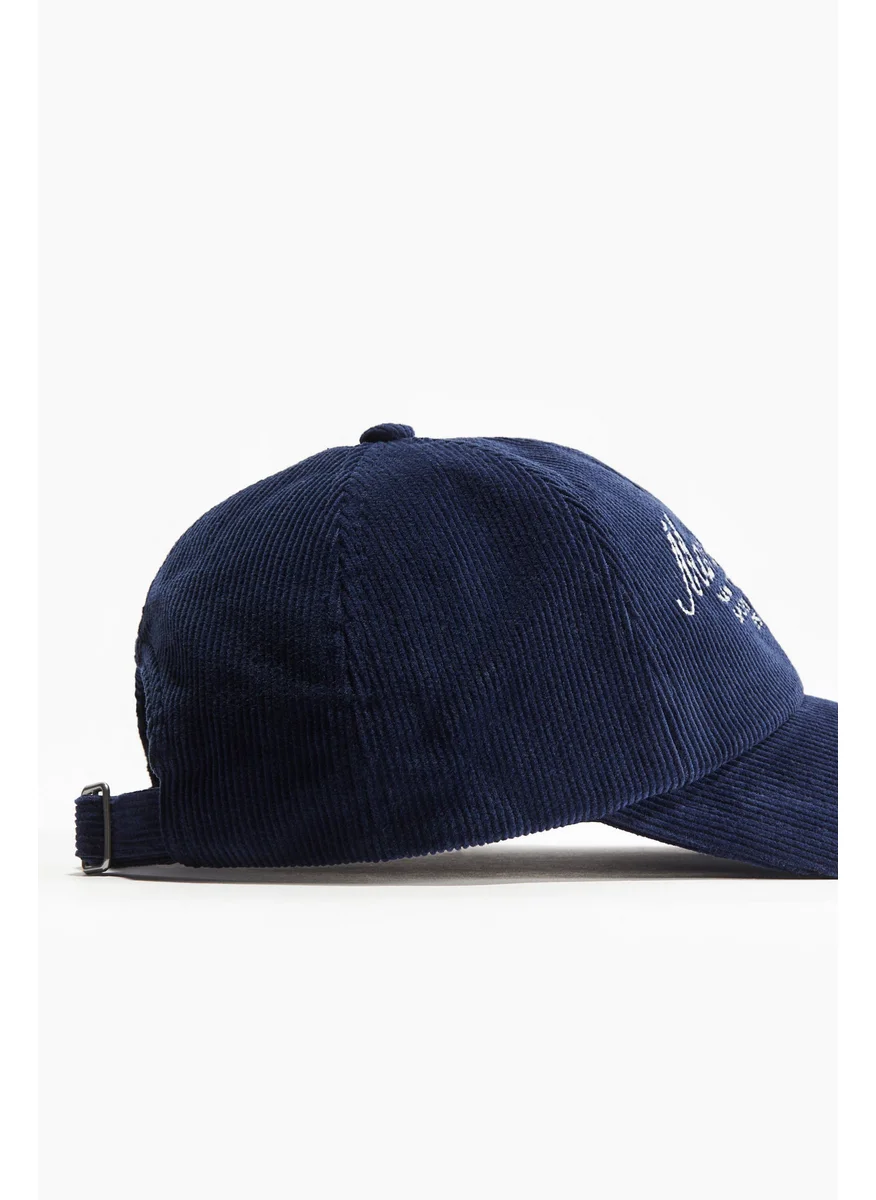 اتش اند ام Corduroy Cap