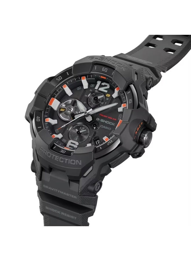 G-SHOCK Gravitymaster Solar Watch GR‑B300EC‑1A, 54.7 mm Black Dial, Black Bio‑Resin Strap, 200 m WR - Image 3