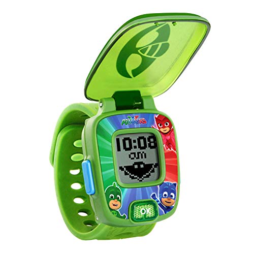 vtech ساعة التعلم سوبر جيكو من VTech PJ Masks، خضراء - Image 1