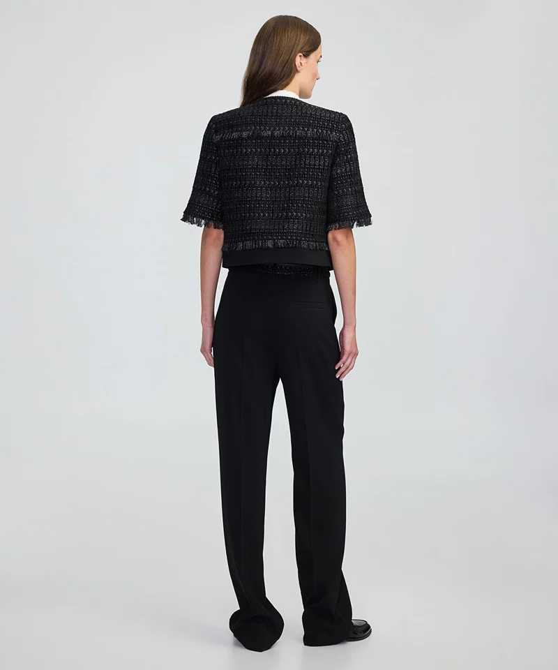 Ipekyol  Fringe-Trim Textured Jacket for Women | Best Price UAE
