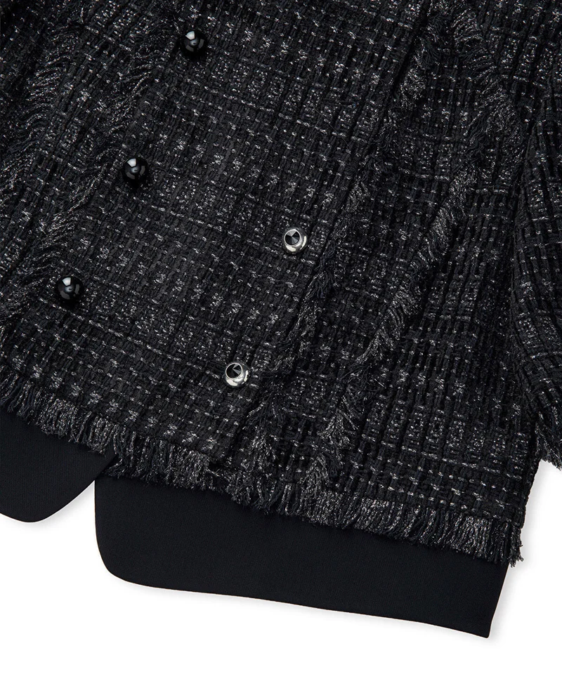 Ipekyol  Fringe-Trim Textured Jacket for Women | Best Price UAE
