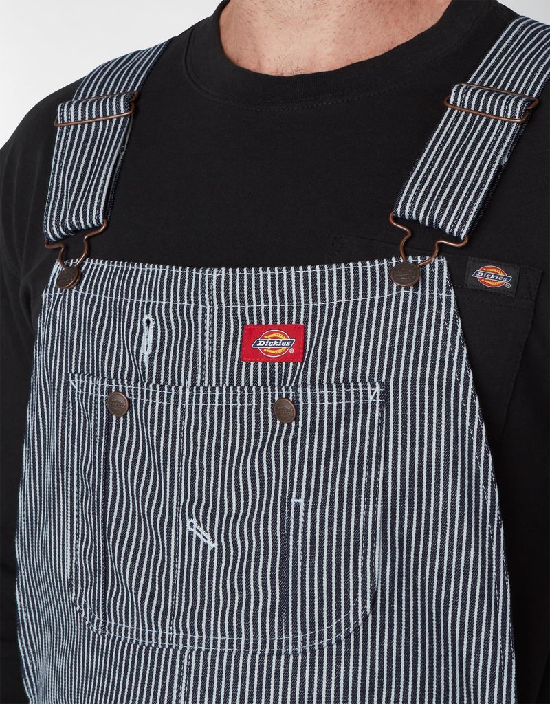 Dickies Men's Bib Overall, Hickory Stripe, 40X32 - Image 2