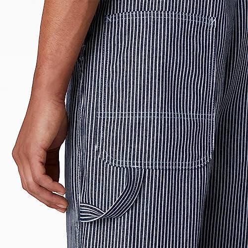 Dickies Men's Bib Overall, Hickory Stripe, 40X32 - Image 3