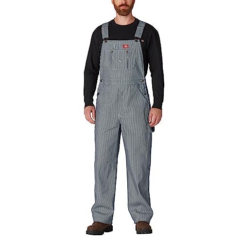 Dickies Men's Bib Overall, Hickory Stripe, 40X32 - Image 1