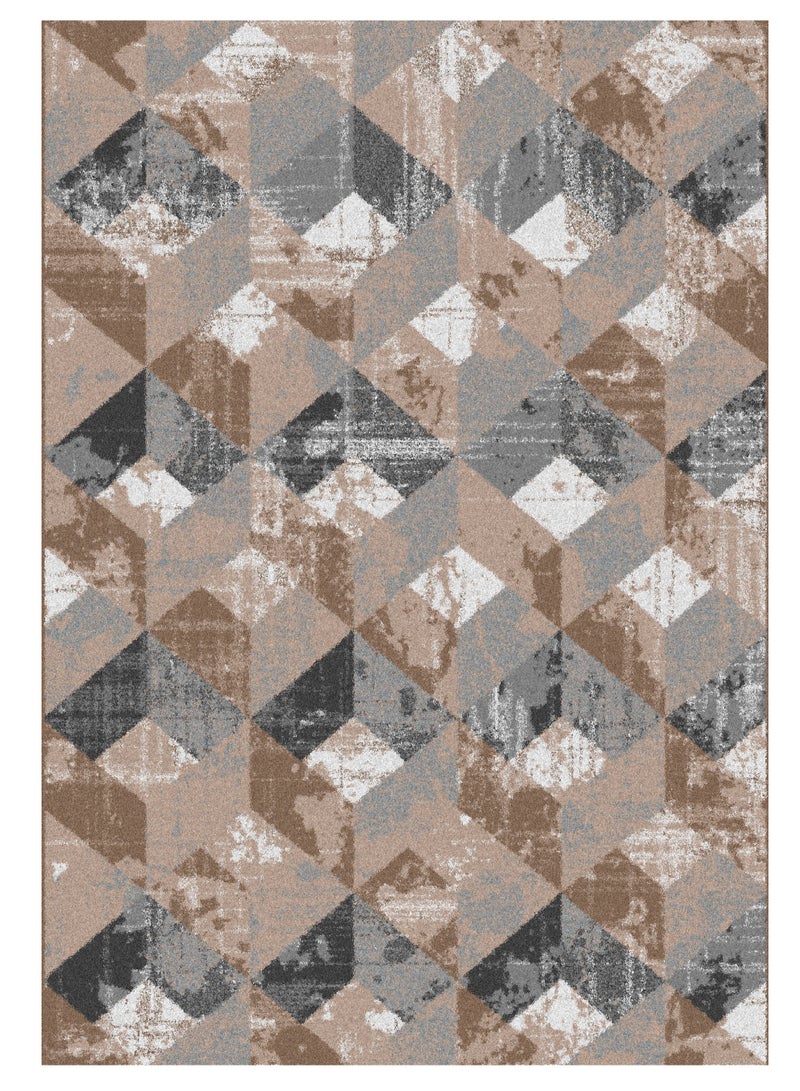 لوفت سانفورد، سجادة أريكة، سجادة غرفة معيشة حديثة، سجادات أرضية ناعمة، وسائد سجادة، سجادة أريكة غير قابلة للانزلاق، سجادة غرفة معيشة قابلة للغسل، مقاس 200 × 285 سم، متعدد الألوان - 222-NQ2-N - Image 2