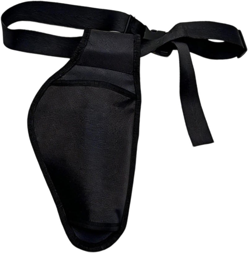 Scissors Sheath 2 Pieces Adjustable Waist Belt Tool Pouch Pruning Shears Oxford Holder Cover Suitable for Garage Farm Men Carpenter, Black - Image 1