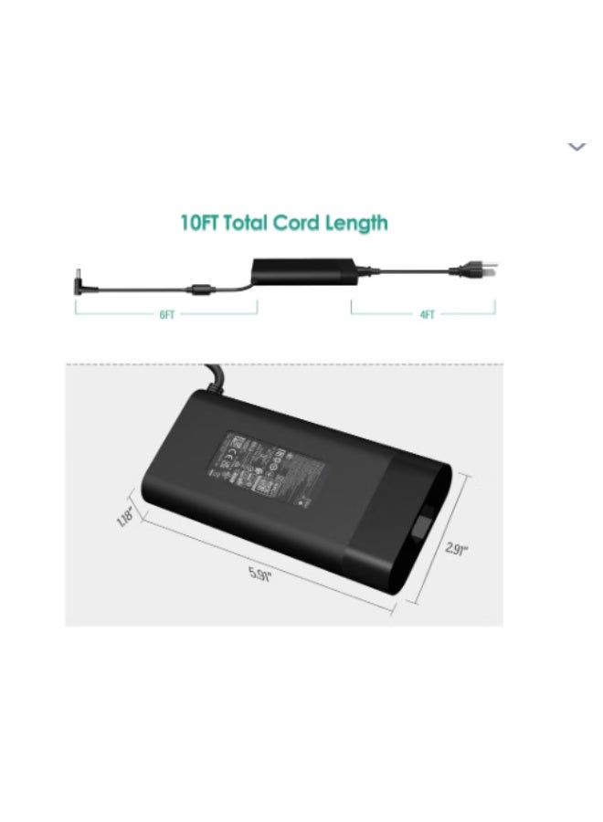 Terabyte 230W Charger Fit for HP Omen 15 16 HP OMEN Transcend,Victus 16 by HP Gaming Laptop HP ZBook Fury 16 G8 G9 G10 11.8A AC Adapter - Image 3