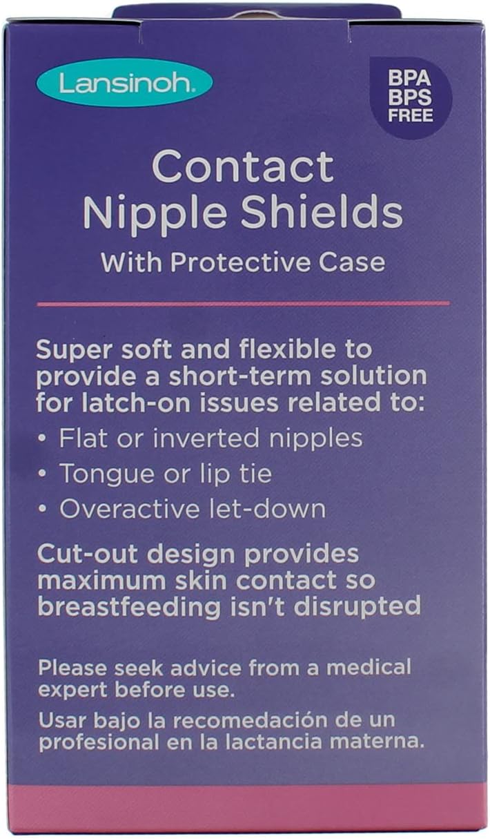 Lansinoh Contact Nipple Shields, 2 Count - Image 3