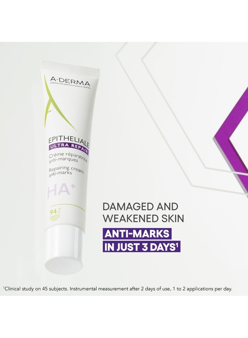 A-DERMA A Derma Epitheliale AH Ultra Repairing Cream Anti-Marks 40ml - Image 2