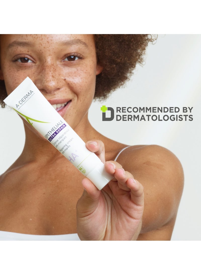 A-DERMA A Derma Epitheliale AH Ultra Repairing Cream Anti-Marks 40ml - Image 3