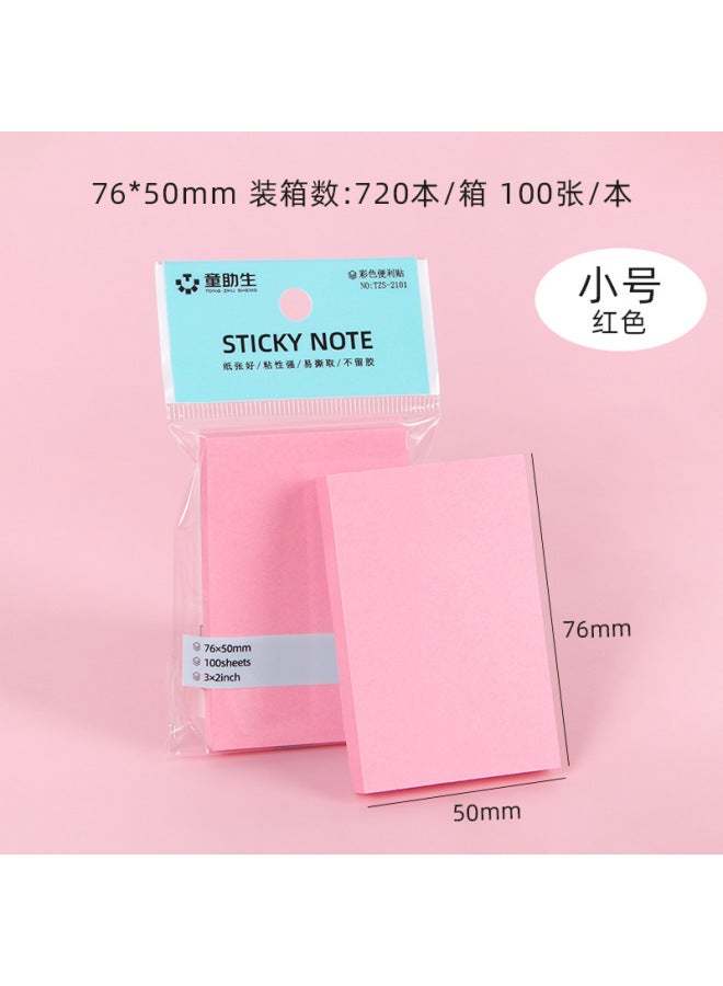 HELPS Office Stationery Small Post-it Notes Spot Student Notes Tear Creative Cute Notes Index Notes - Image 1