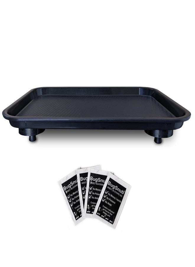 BugSnub Ant Proof Tray - Waterless, Moat Free Cat and Dog Food Tray for Crawling Pest Free Pet Food Feeding Station. Kitchen Sweets and Trash, Ant Free Platform. - Image 1
