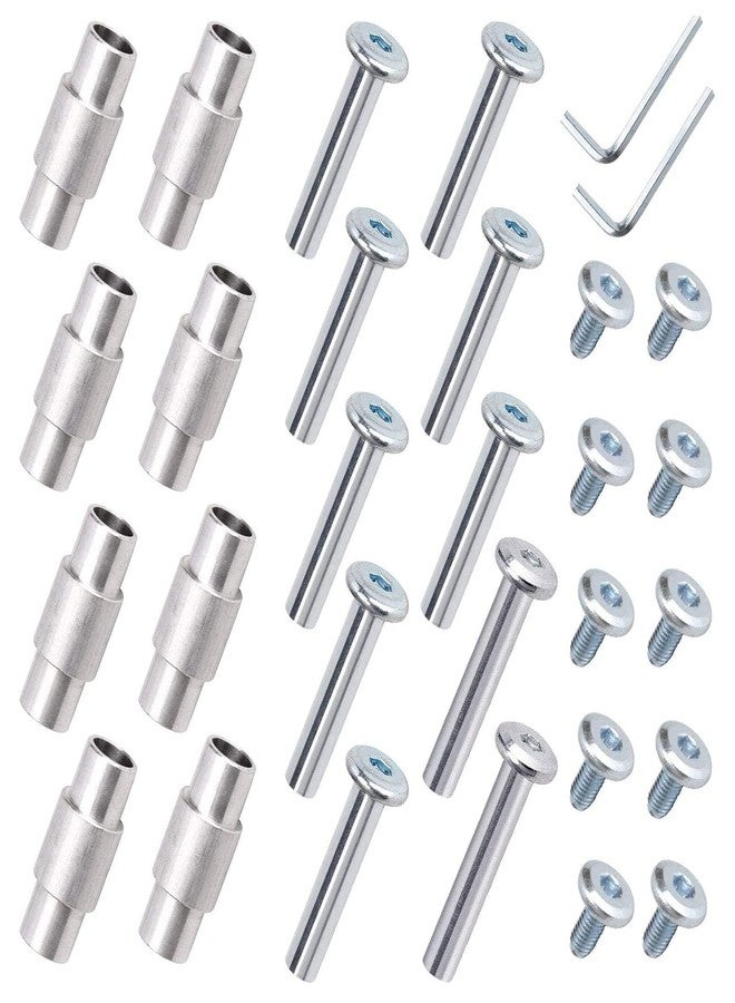 Still Awake Inline Skate Axle Spacer Screw Replacement, Aluminum Alloy Skate Wheel Bearing Spacer, Roller Skate Replacement Accessories with Axle & Axles Screws & Wrench - Image 1