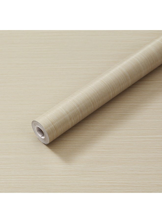 Anna 45cm x 5m Waterproof, Moisture-Proof, and Oil-Proof Faux Wood Grain Self-Adhesive Wallpaper for Home Renovation  - Image 1