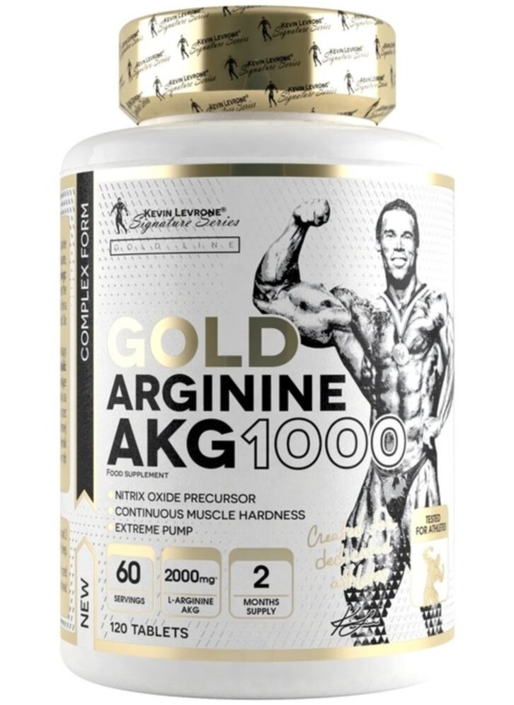 كيفين ليفرون كيفن ليفرون جولد أرجينين AKG 1000 - 120 قرصًا  - Image 1