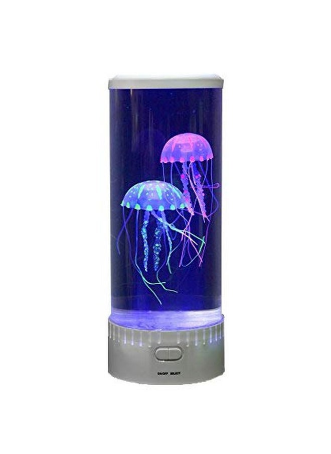Playlearn USA Playlearn 15" Jellyfish Lamp - Led Color Changing Mood Light - Sensory Lamp - Jellyfish Night Light  - Image 1