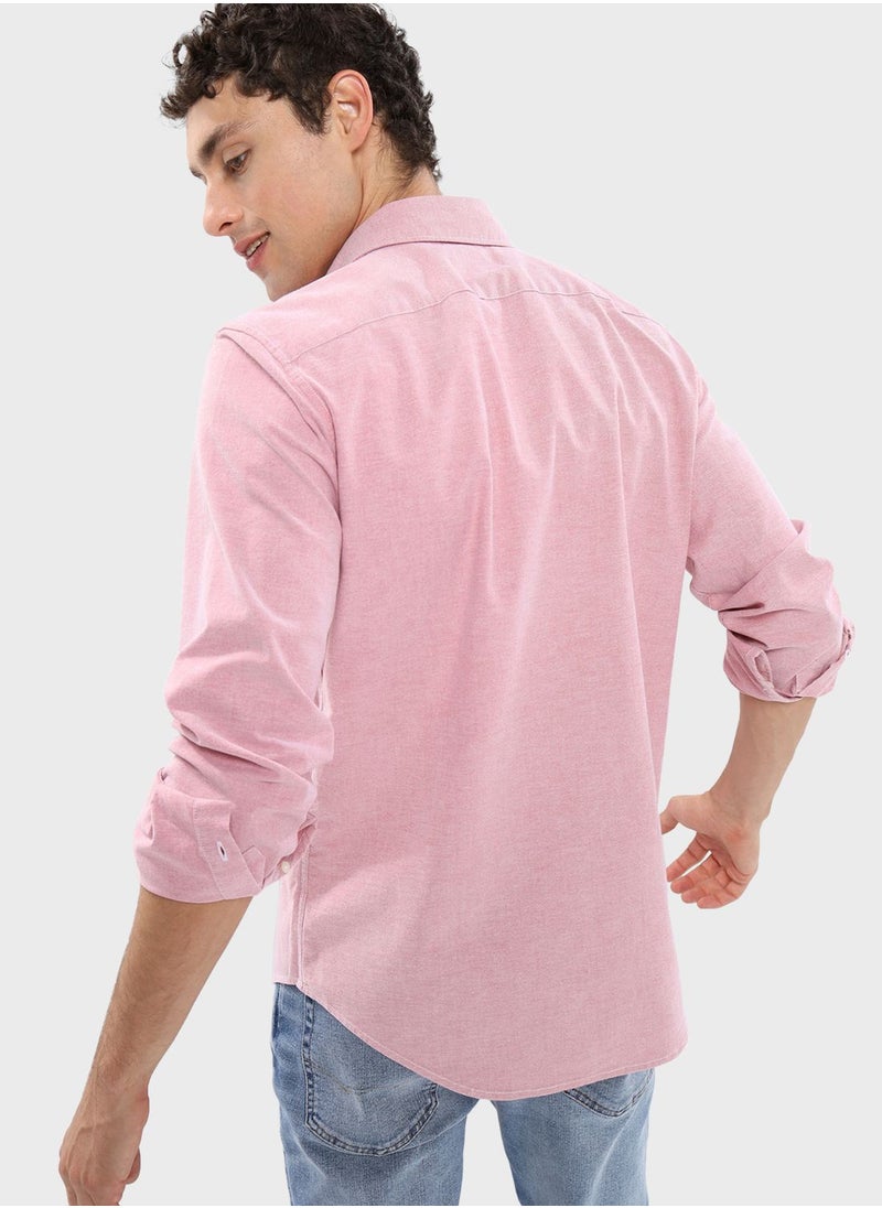 American Eagle - Pocket Detail Button Down Shirt - Image 1