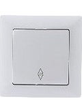 Günsan Elektrik Günsan Visage White Vavien Key Frame 