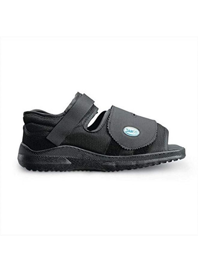 Darco DARCO Med-Surg Shoe, Post op Shoes for Broken Toe, Medical Walking Shoes, Cast Foot Brace for Foot Surgery Operation,Men's Large 