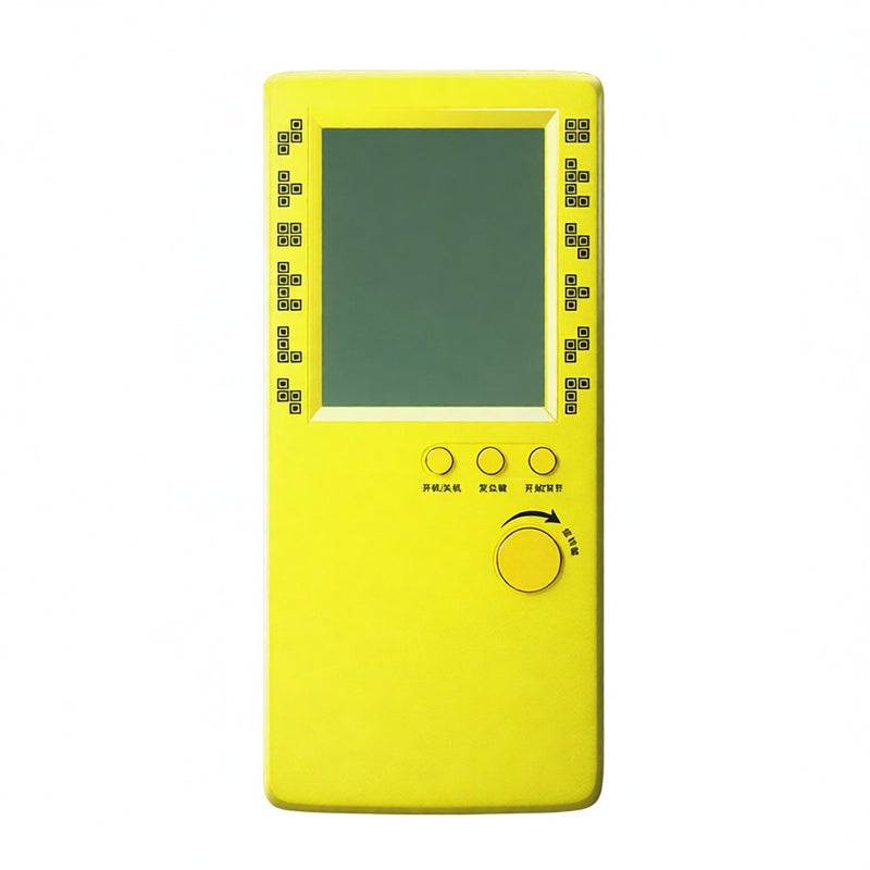 RS-100 Tetris Game Console Classic Block Game Puzzle Games Player Handheld Game Machine Brick Games Random machine-printed patterns - Image 2