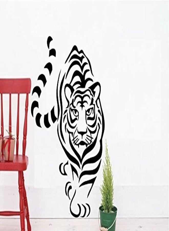 Asmi Collections Wall Stickers A Daring Tiger - Image 2