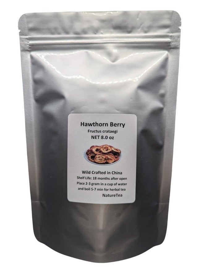 Nature Tea Hawthorn Berry - Fructus Crataegi Loose Dried Slice from 100% Nature (16 oz) - Image 1