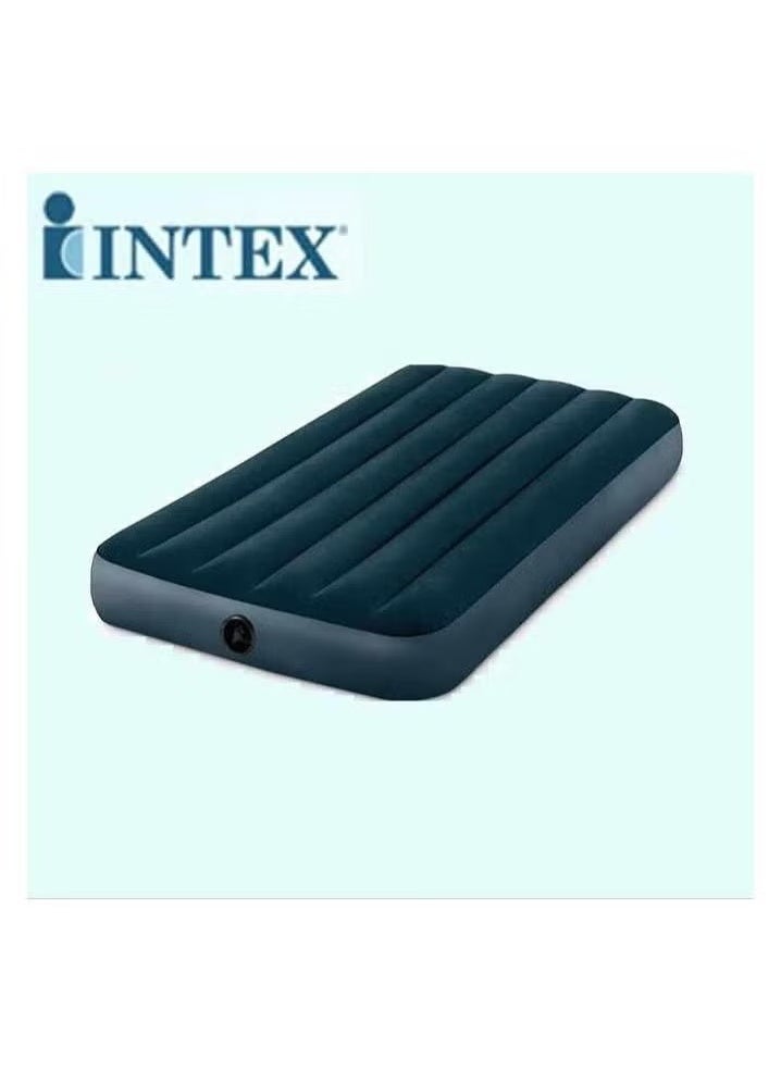 INTEX "64732 Inflatable Airbed – Flocked Mattress for Indoor & Outdoor Use, Comfortable Camping Air Bed, Easy Inflation, Durable & Lightweight, Perfect for Travel, Hiking, & Home"  - Image 3