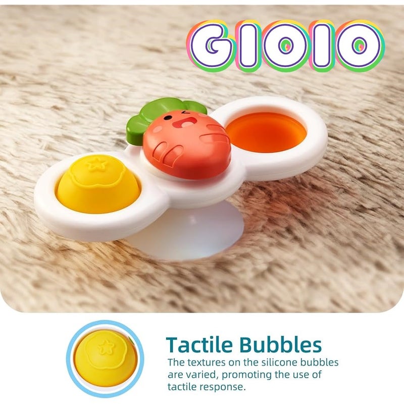 GIOIO LiKee Suction Cup Rotating Toy for Baby 10M+ - Image 2