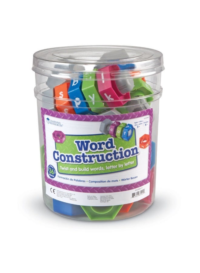 ليرننج ريسورسز موارد التعلم لبناء الكلمات، أداة عملية لمحو الأمية، تشجع على بناء الكلمات والتهجئة المبكرة، تتضمن دليل الأنشطة، وموارد التعلم - Image 5