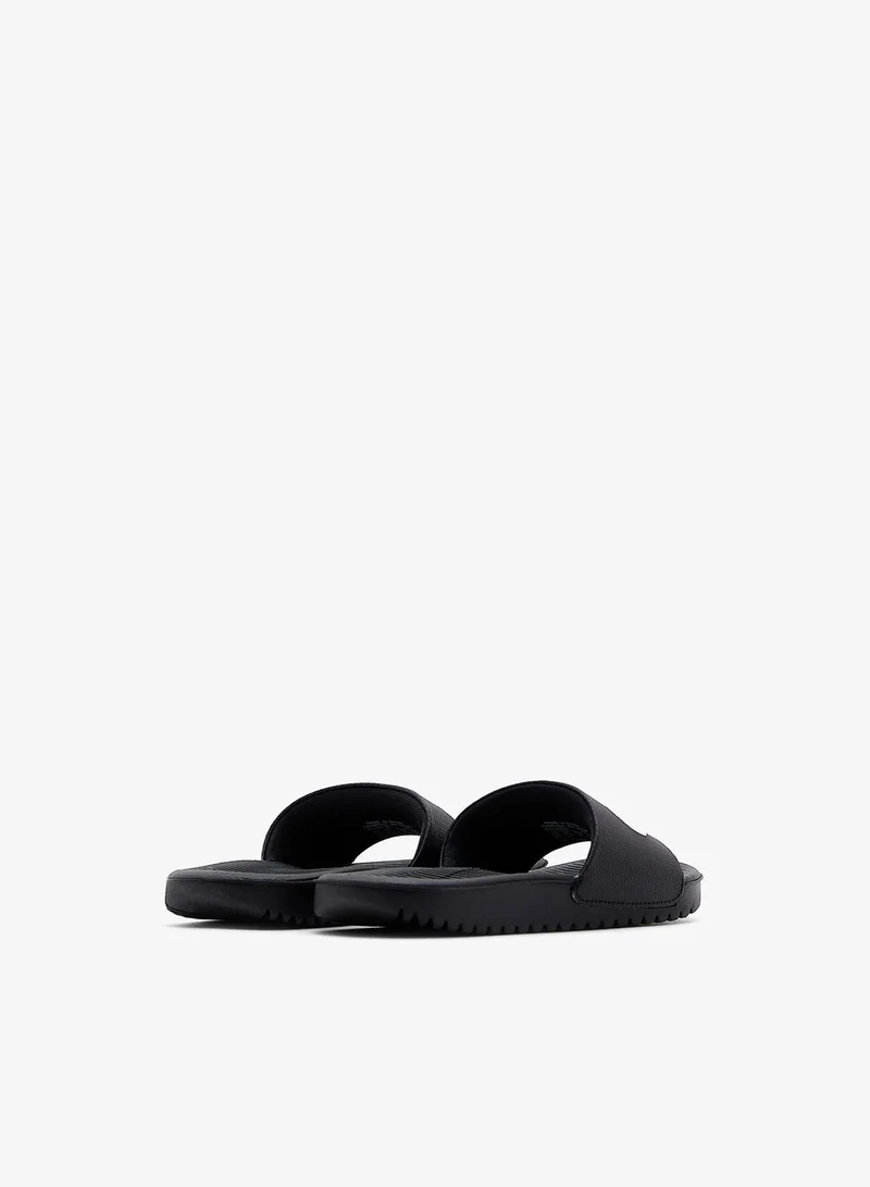 Nike Black/WHITE Youth Kawa Slide Grade/Presschool  | Best Price UAE