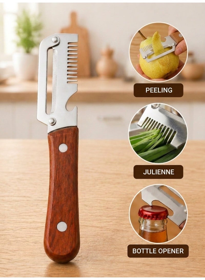 Professional Multi-Functional Peeler and Grater Tool - Image 1